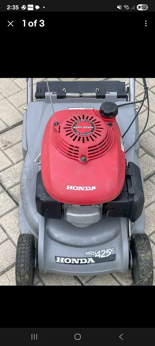 Honda lawnmower