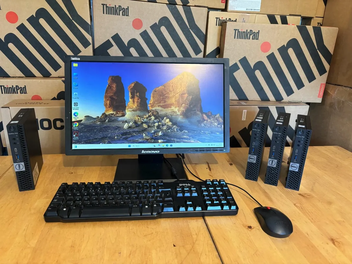 Dell Optiplex Micro PC's-i5-Screen-Wifi-Delivery&V - Image 1