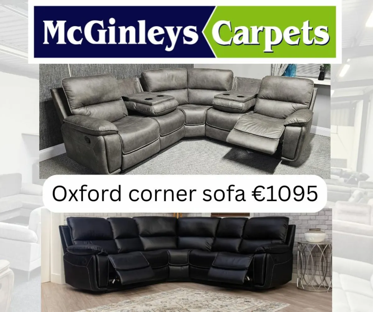 NEW Living Room Sofa - black or grey corner - Image 4