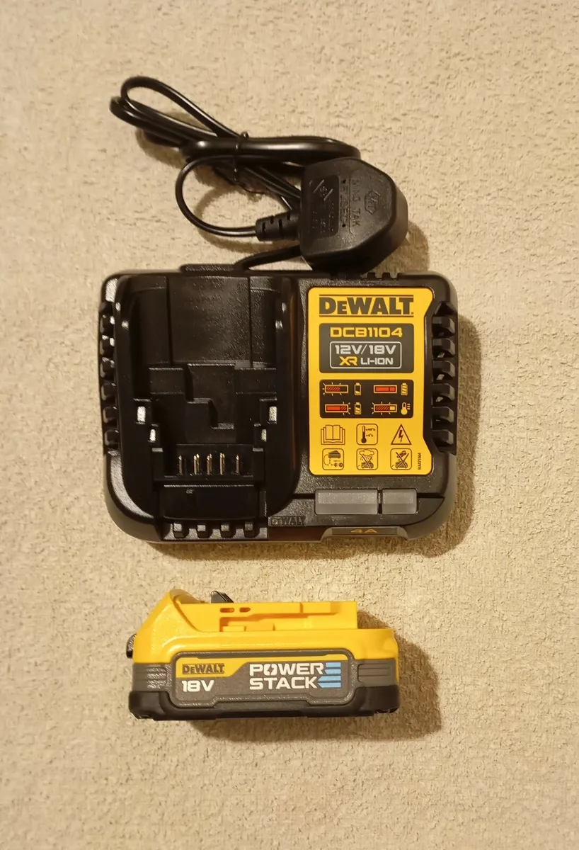 DeWalt Charger and Powerstack Battery
