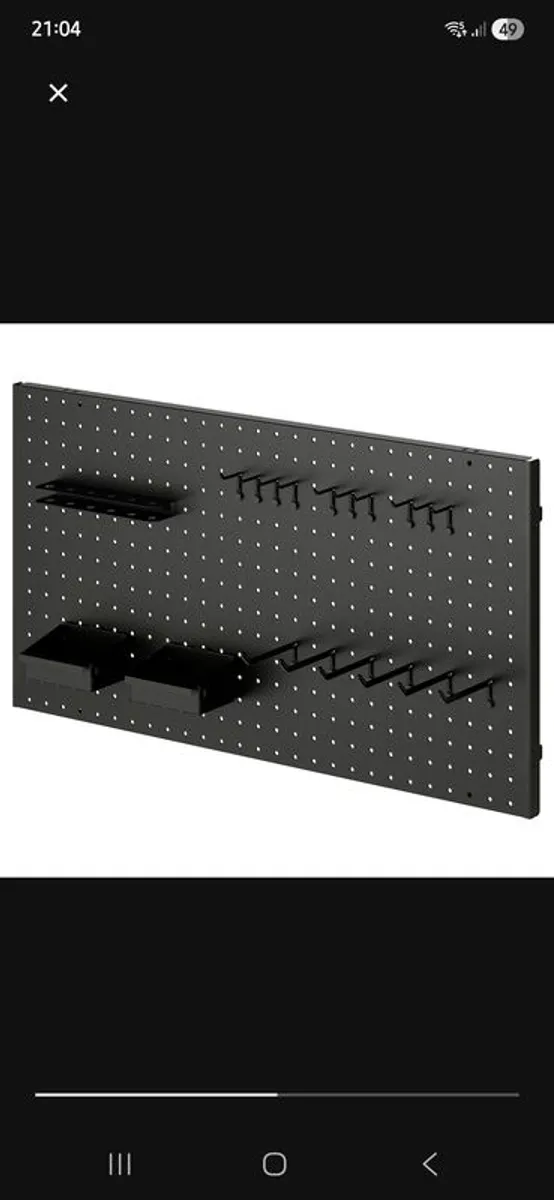 Ikea Bror Pegboard - Image 2