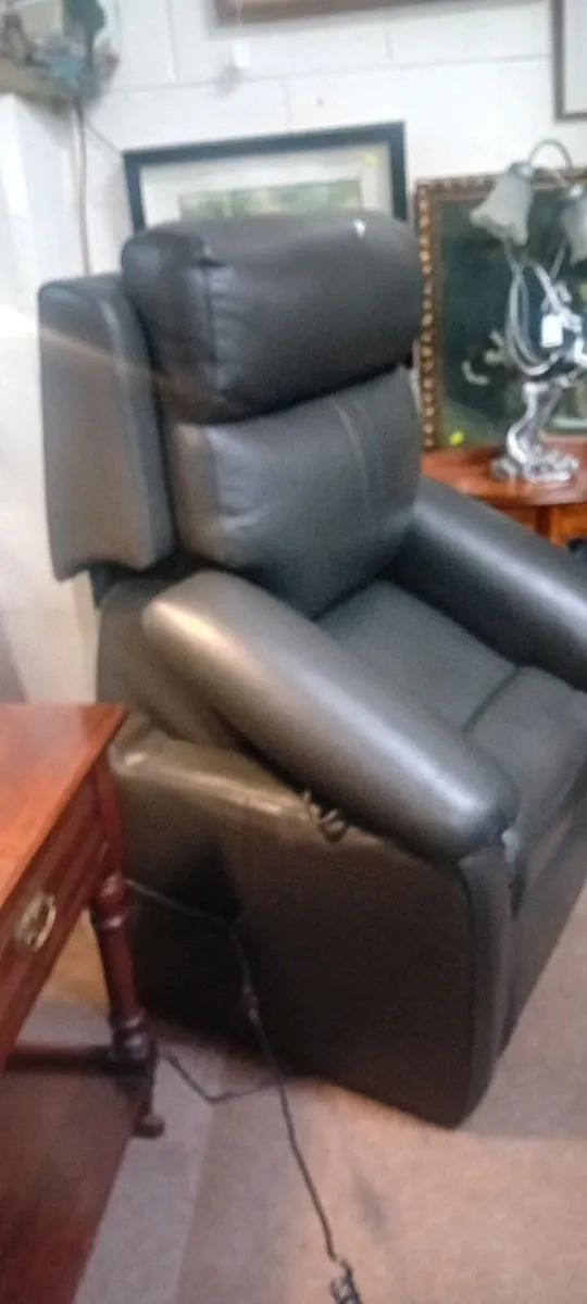 Large Lazeboy Rise And Recline Armchair - Image 3