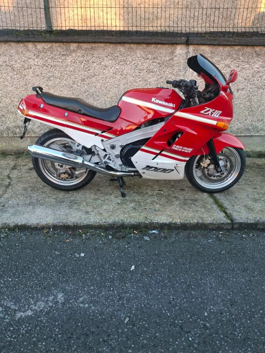 1990 Kawasaki Zx-10 Tomcat NEEDS THROTTLE CABLE - Image 1