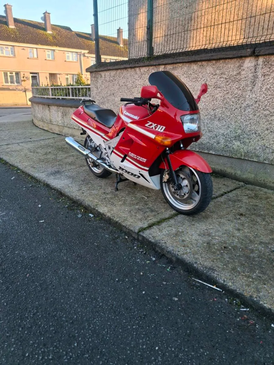 1990 Kawasaki Zx-10 Tomcat NEEDS THROTTLE CABLE - Image 2