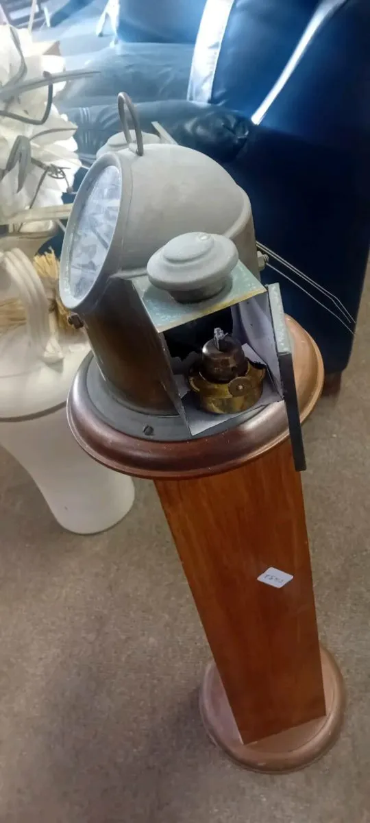 Brass Ships Binnacle Compass On Stand - Image 2