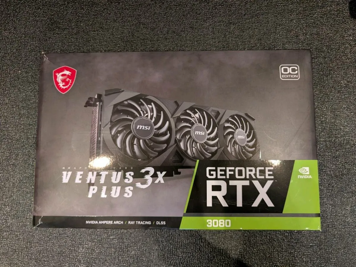 GeForce RTX 3080 VENTUS 3X PLUS 10G OC LHR - Image 1