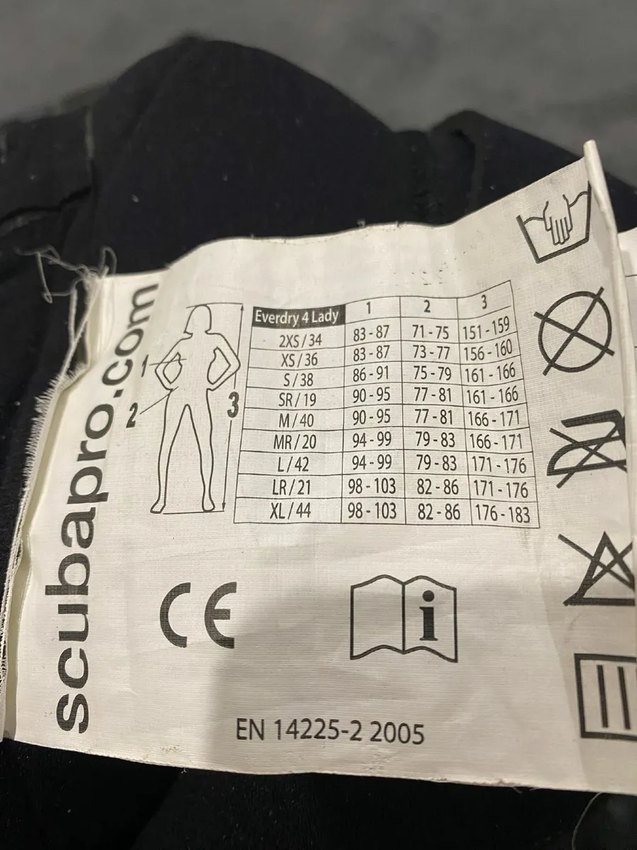 Scubadiving Drysuit Ladies Scubapro Everdry - Image 4