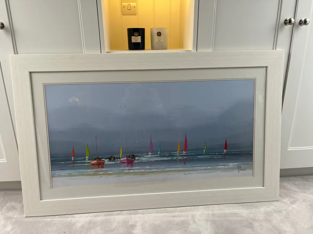 Beautiful Boat Picture Art - Image 1