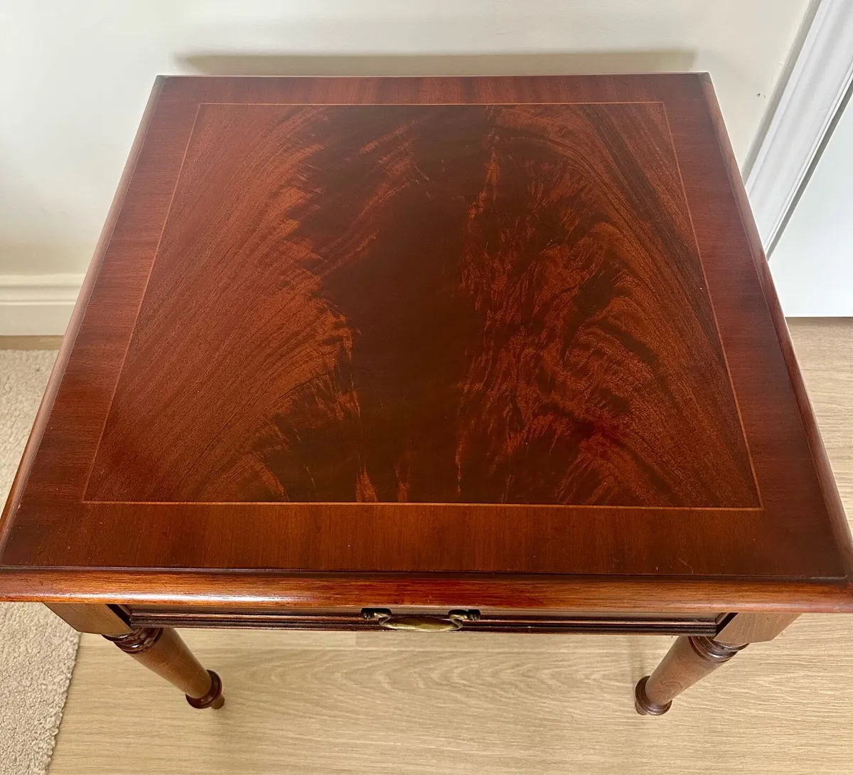 Mahogany side table - Image 2