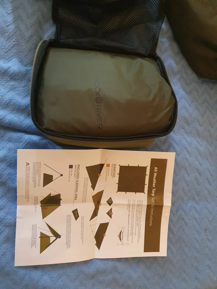 Rock N River Tarp & Hammock - Image 3