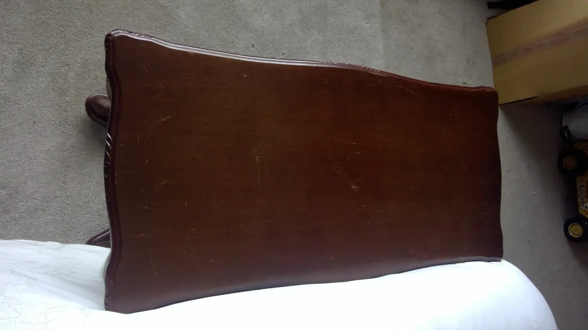 Coffee table (mahogany) 1980s style. - Image 2