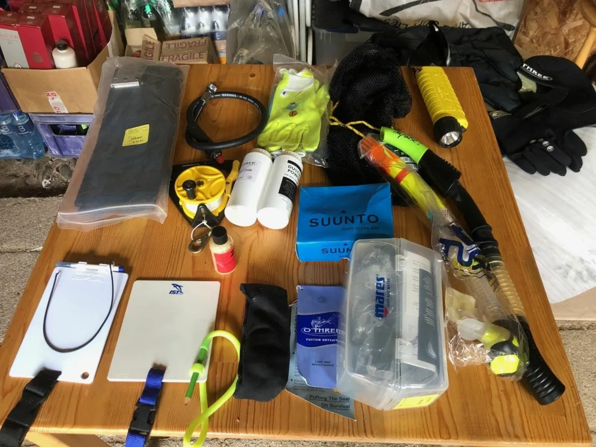 O'Three Cold water Diving Suit & gears - Image 4