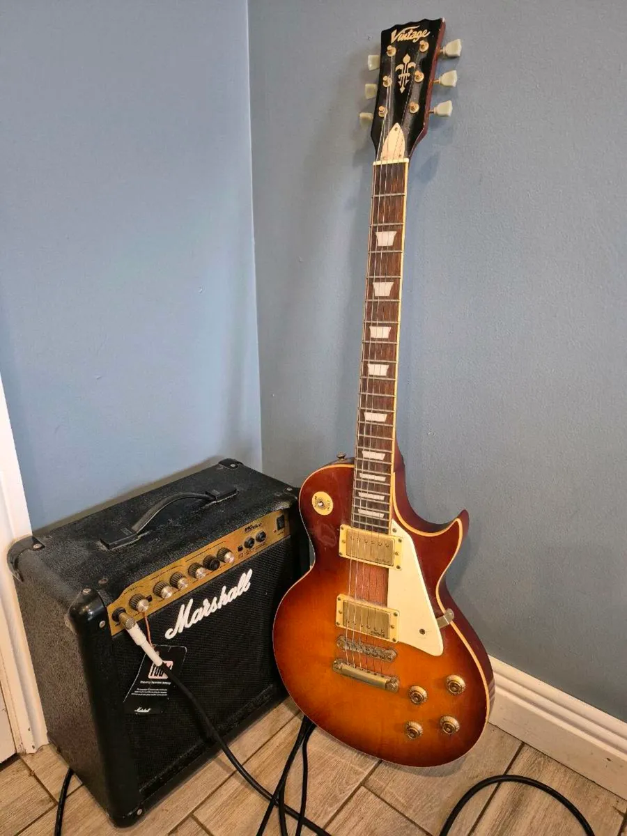 Electric guitar/ marshall amp - Image 1