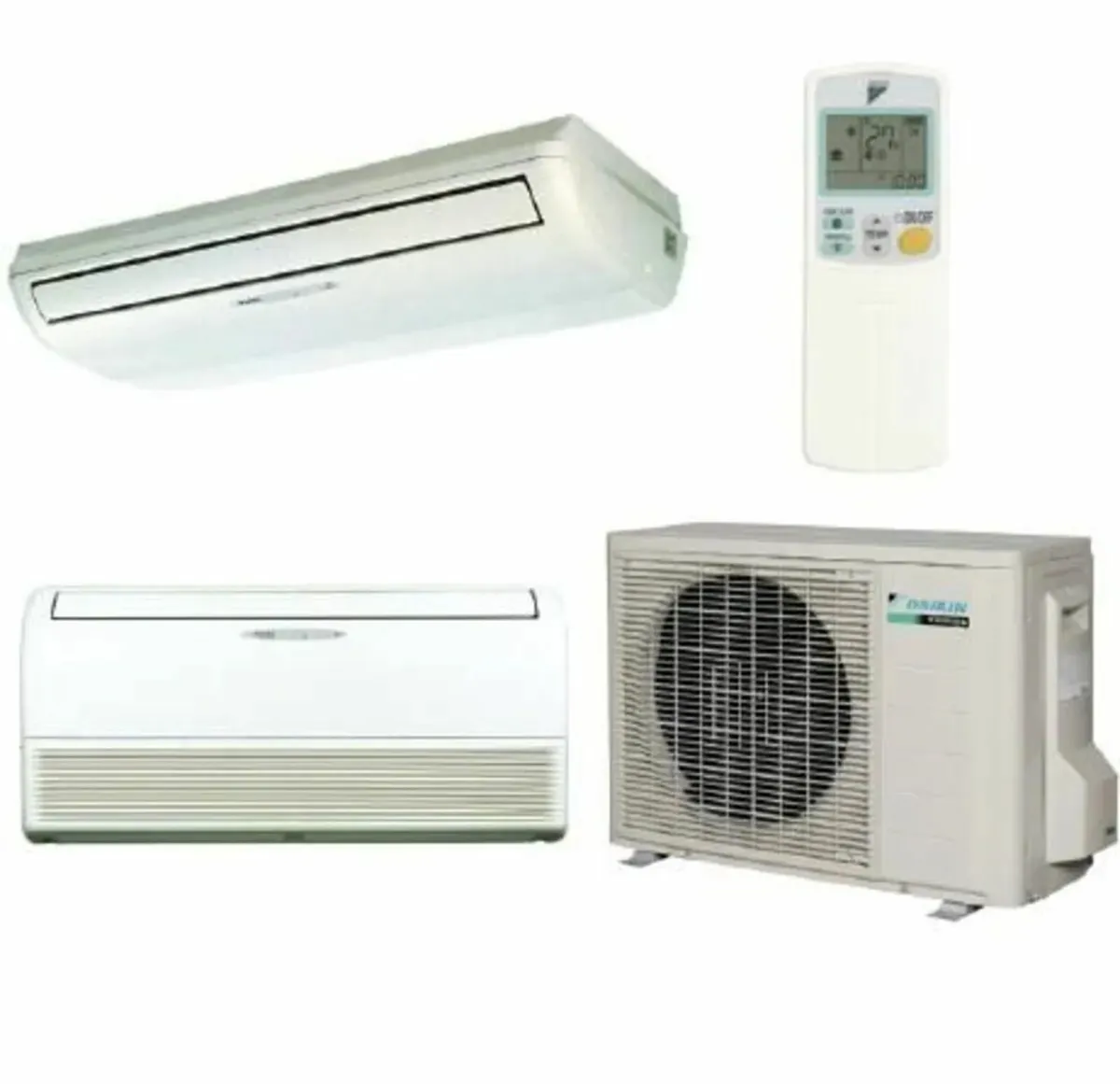 3 x Daikin Hot & Cold Air Conditioning Unit - Image 1