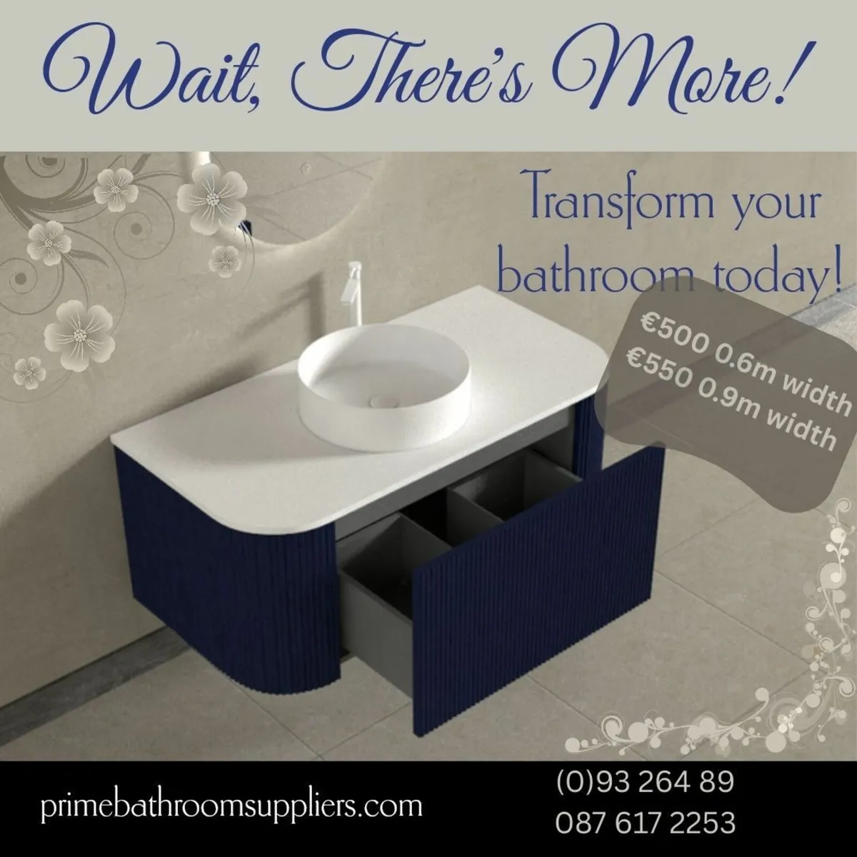 Bathroom Vanity Units - Image 1