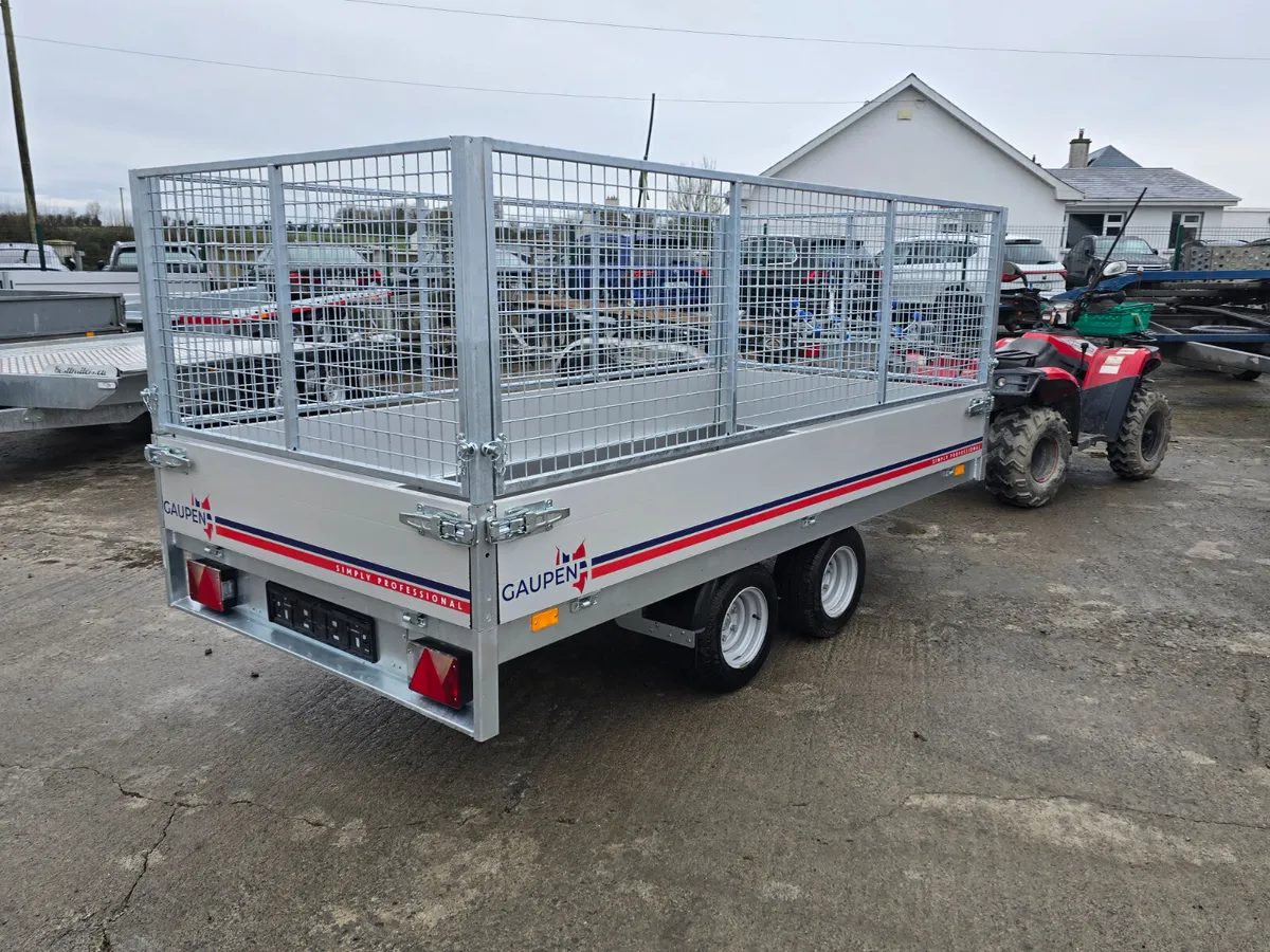 10x5 dropside trailer 2700kg - Image 4