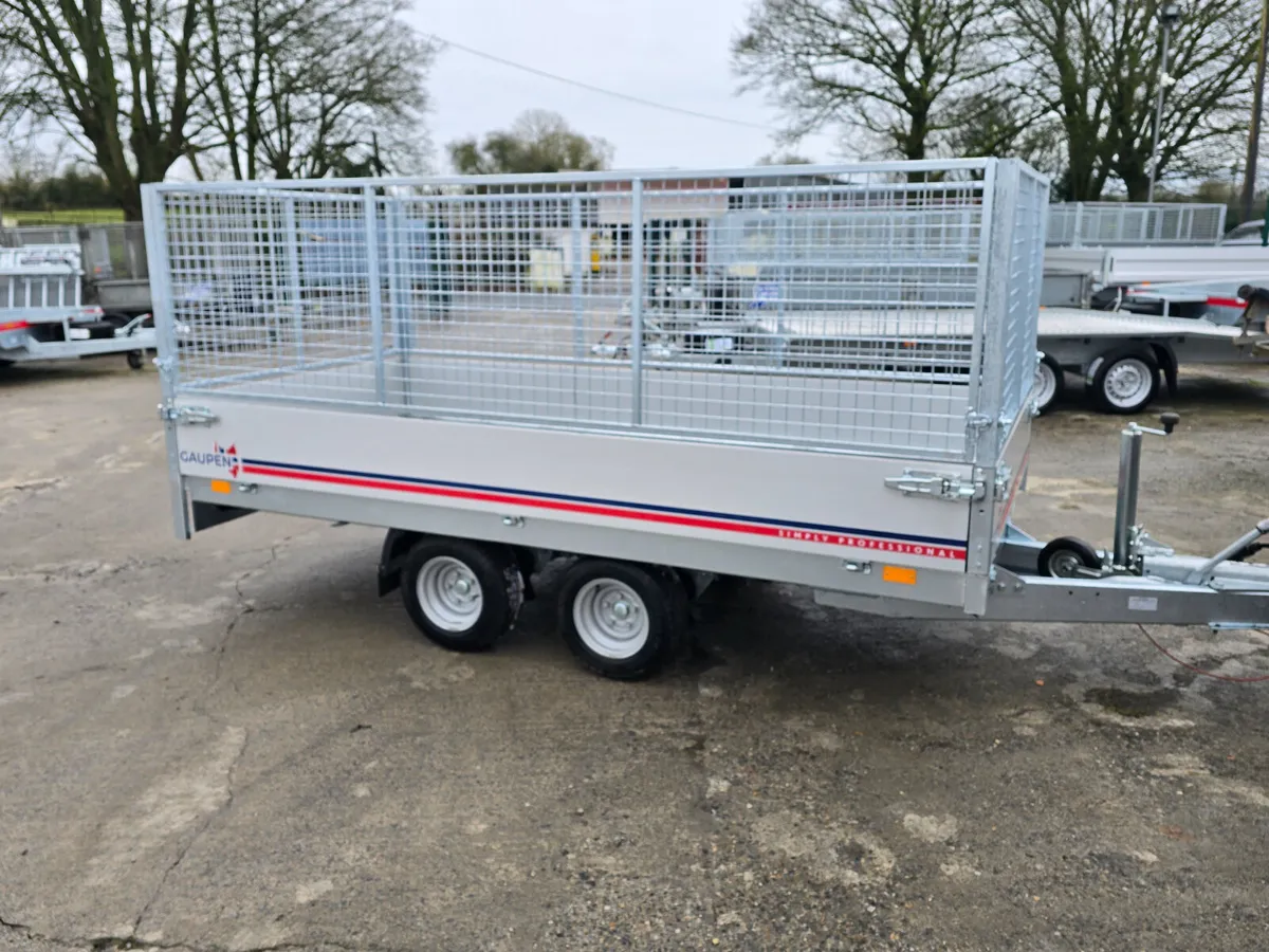10x5 dropside trailer 2700kg - Image 1