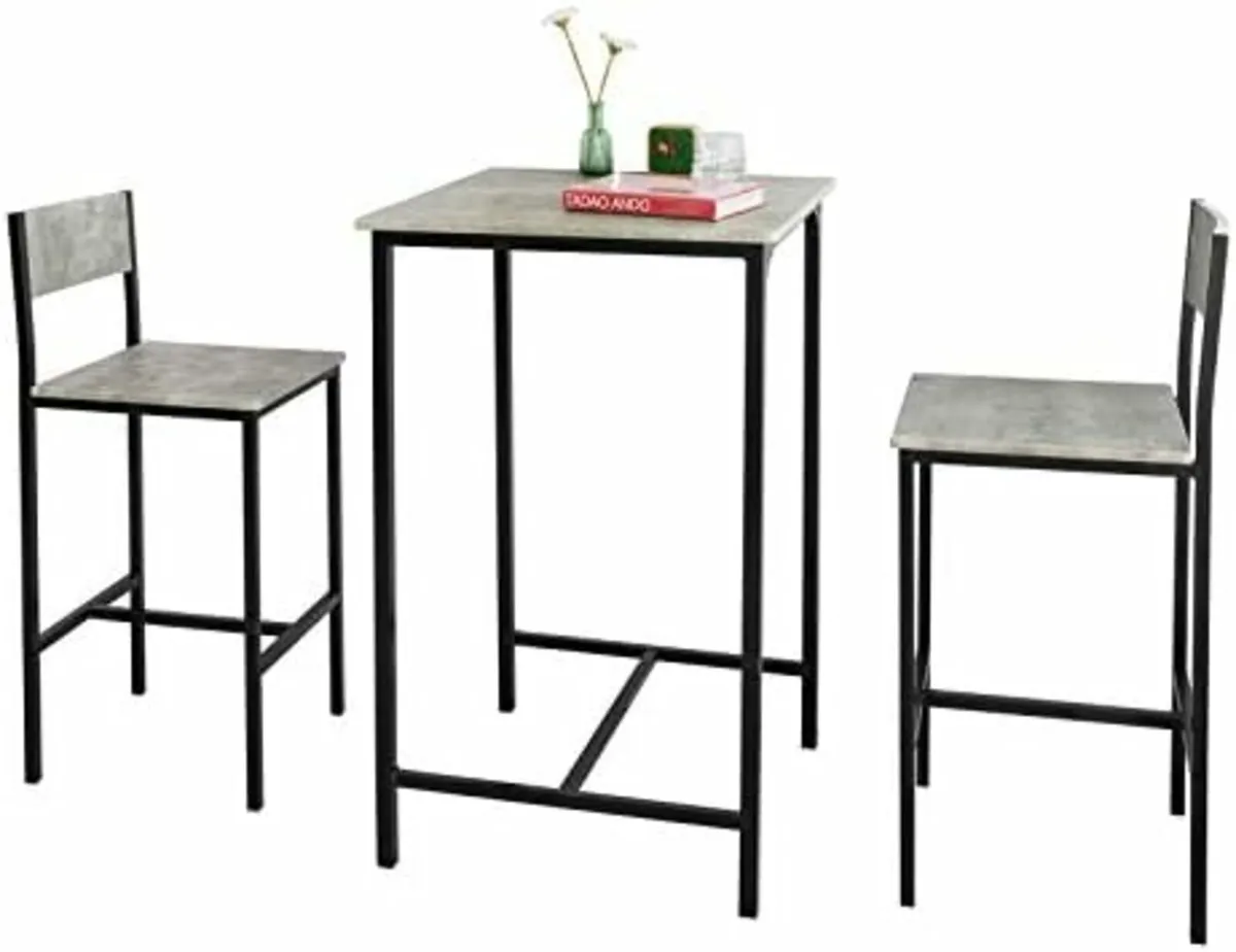 Dining table with stools/kitchen island - Image 2