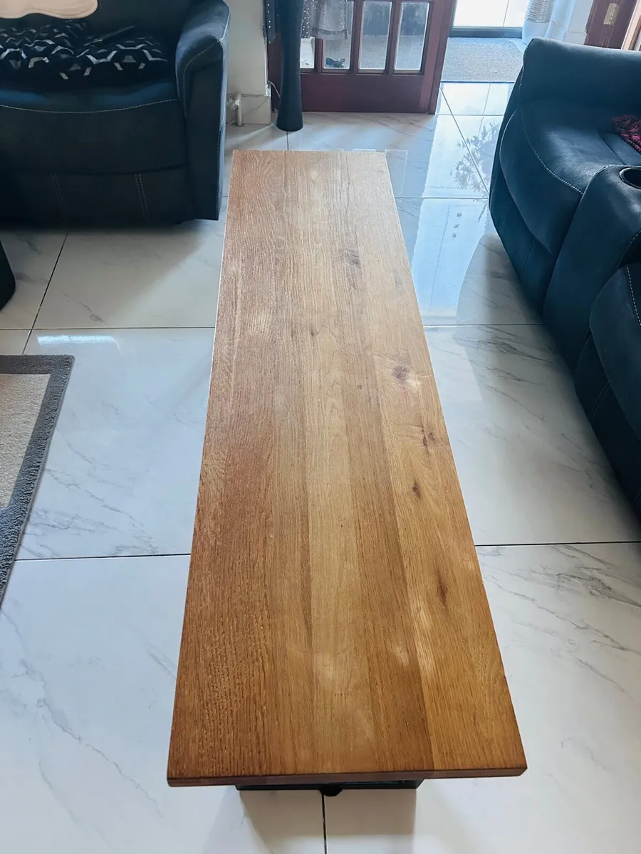 Oak wood Bench - Image 4