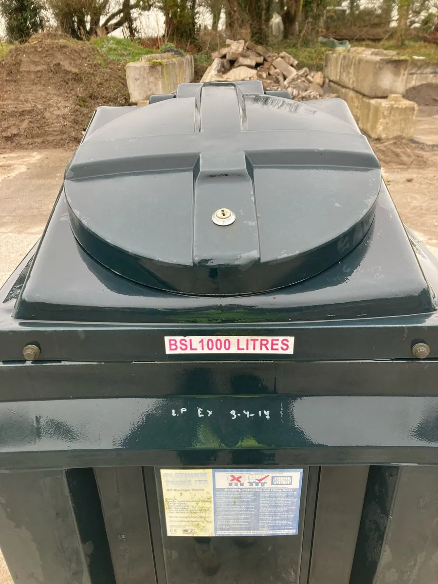 1000L Bunded Oil Tank - Image 4