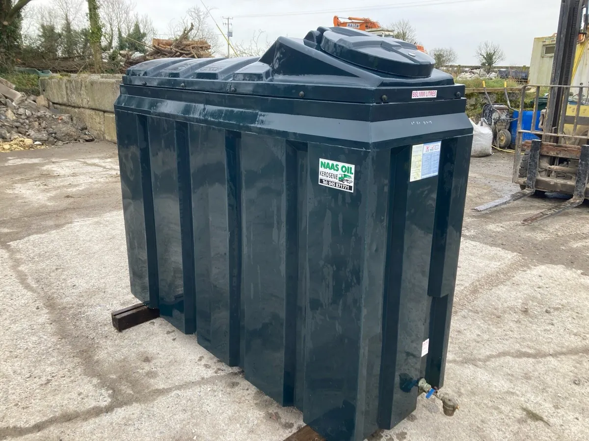 1000L Bunded Oil Tank - Image 1