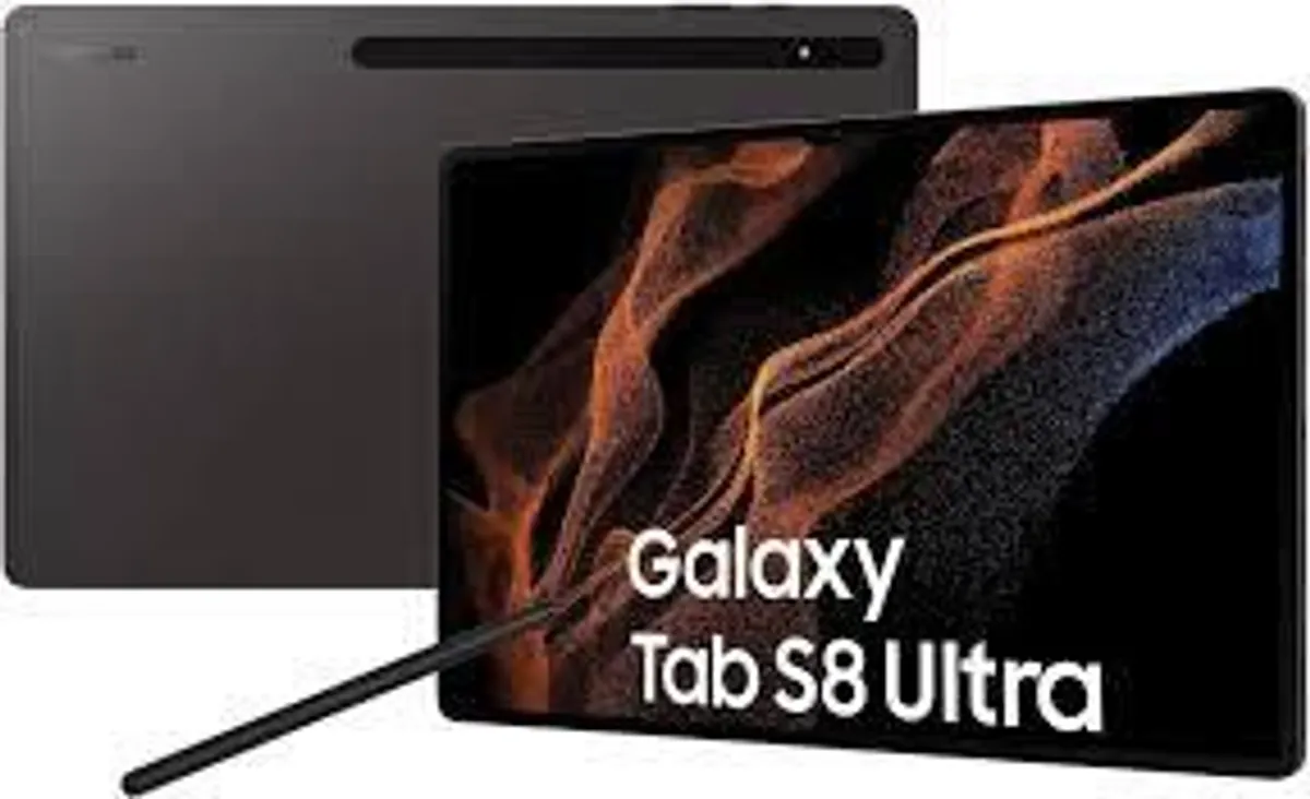 14.6 inch Samsung Galaxy Tab S8 Ultra SM-X900 128GB, Wi-Fi - Graphite (Brand New) - Image 1