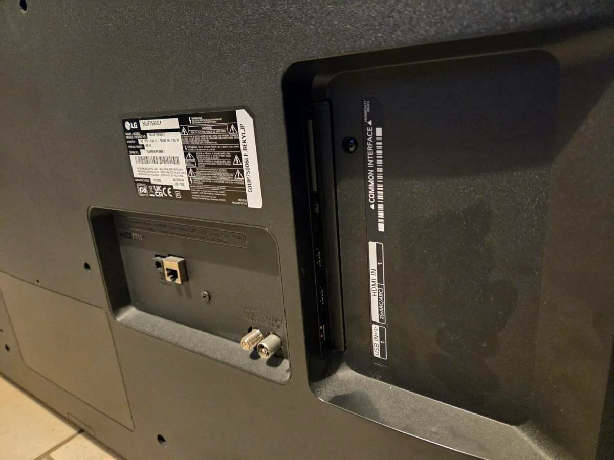 LG 50UP75006LF 50" Smart 4k Ultra HD HDR LED TV - Image 2