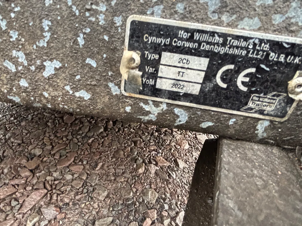 (2022) Ifor Williams 12x6 tipping trailer - Image 3