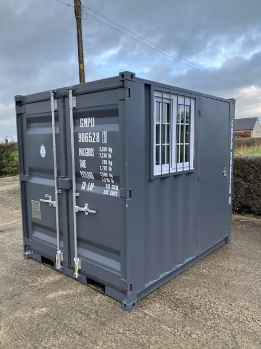 New 8ft Storage Container **Online Auction** - Image 1
