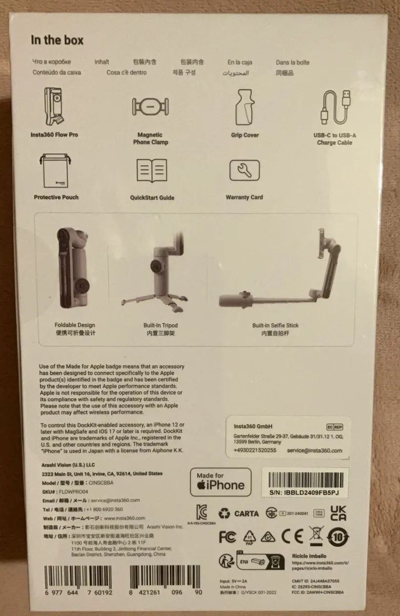 Insta 360 Flow Pro - Image 3