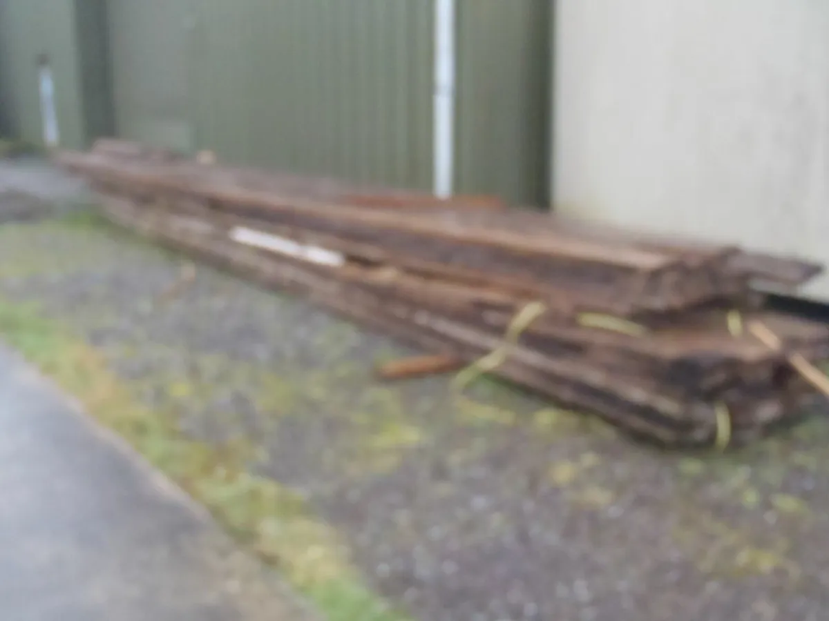 timber joists 28ft long 10inch by 2inch - Image 1