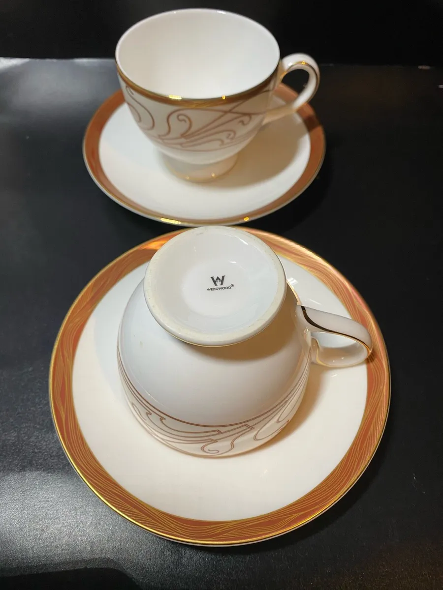 Wedgwood Cup and Saucer x2 ( Paris Pattern) - Image 2