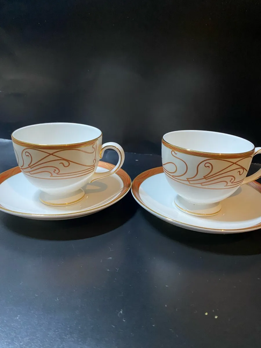 Wedgwood Cup and Saucer x2 ( Paris Pattern) - Image 1