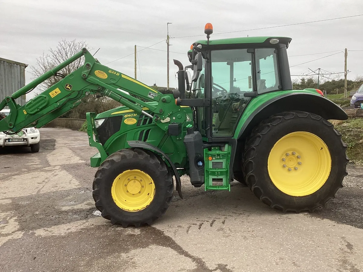 John deere 6140m and loader - Image 2