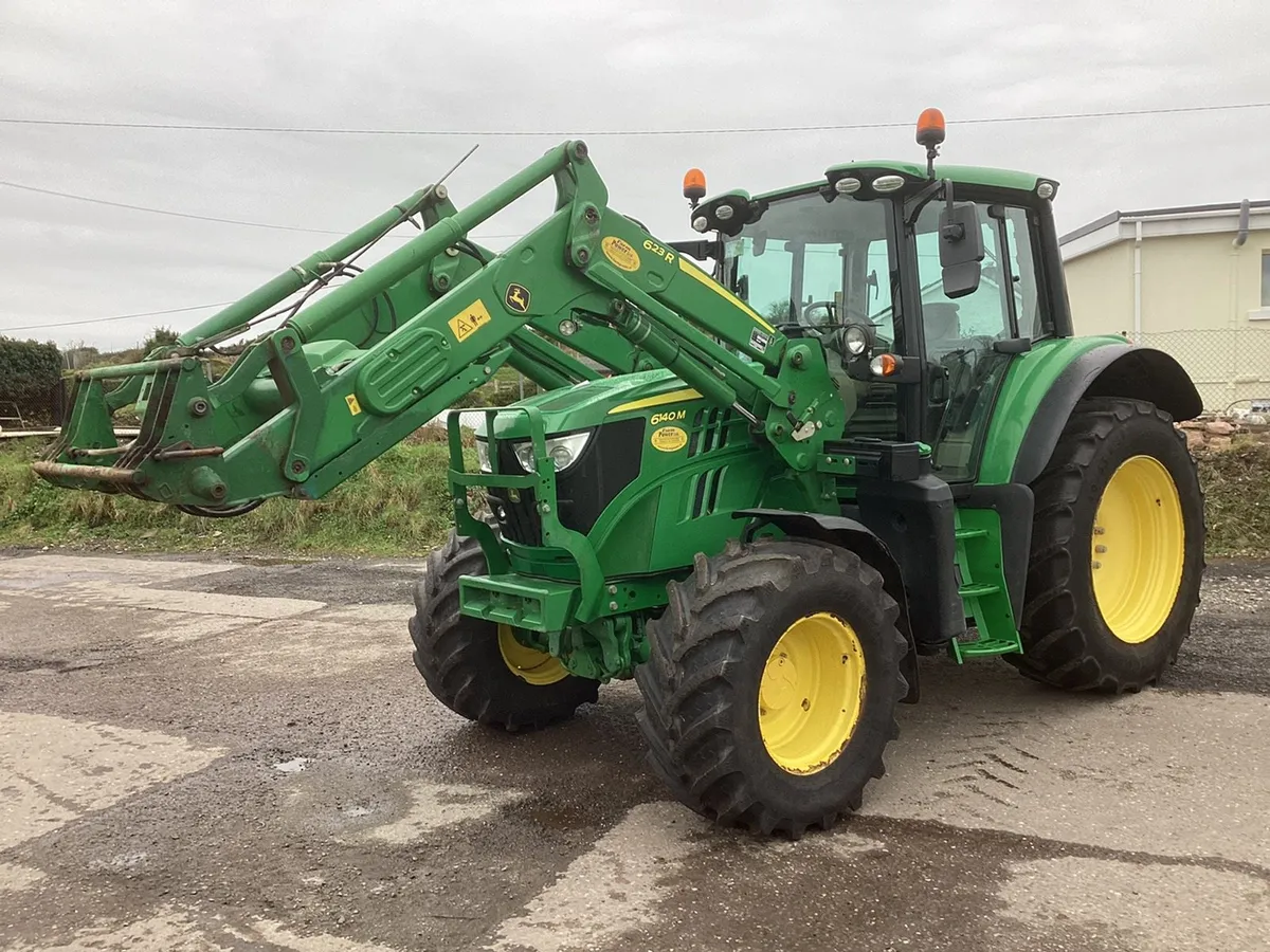 John deere 6140m and loader - Image 3