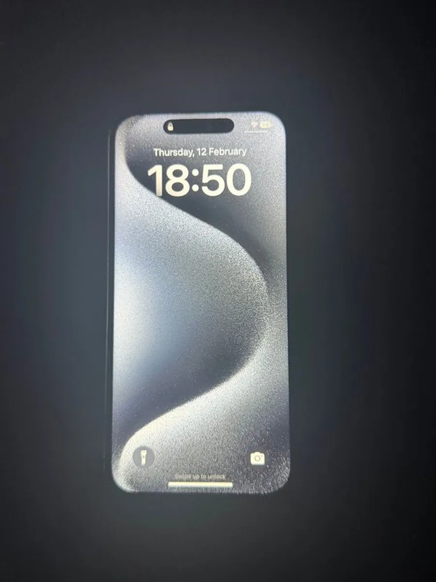 iPhone 15 pro 128gb titanium blue - Image 1