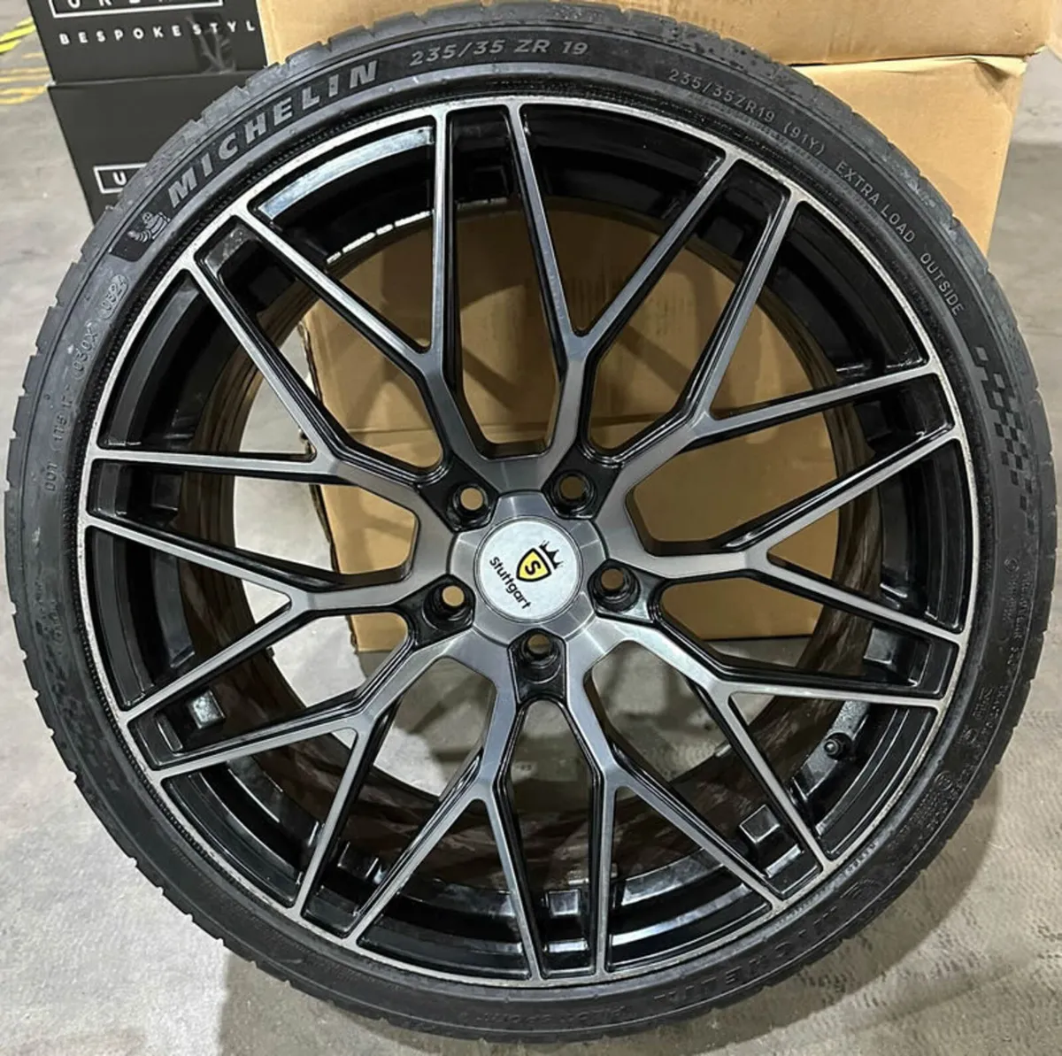 19" Stuttgart SF14 WHEELS & TYRES for VW Golf - Image 4