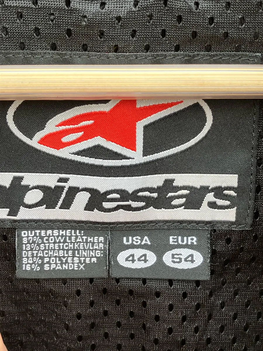 Alpinestars one piece leather motorcycle suit - Image 3