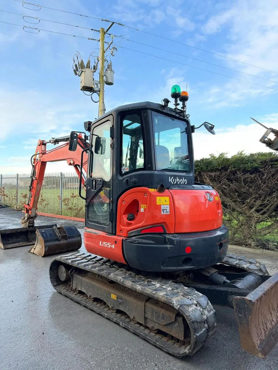 KUBOTA U55-4 EXCAVATOR - Image 4