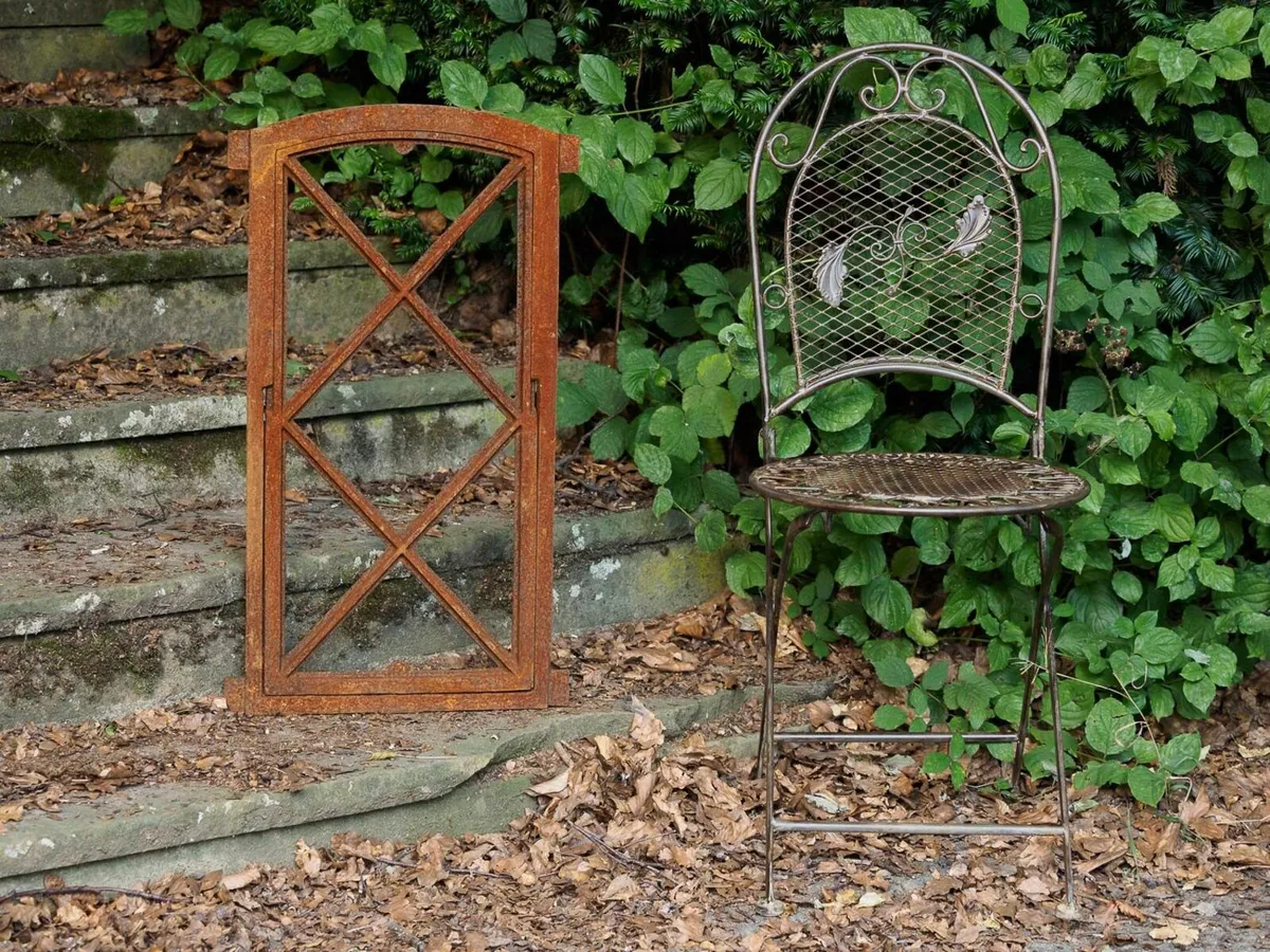 Antique Style Cast Iron Stable Window Hinged Barn - Image 2