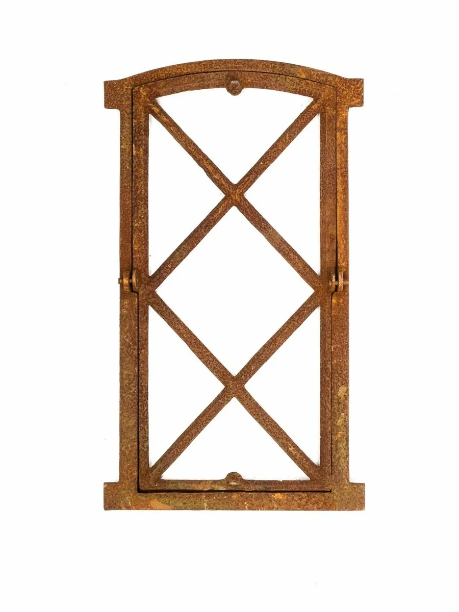 Antique Style Cast Iron Stable Window Hinged Barn - Image 1