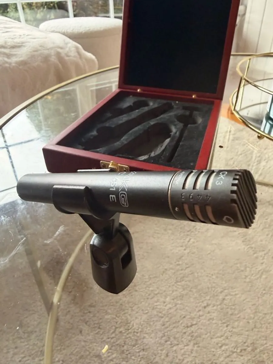 AKG C451 E with CK 3 Vintage capsule - Image 3