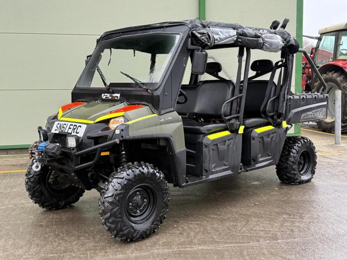 POLARIS RANGER CREW, 690 HRS - Image 4