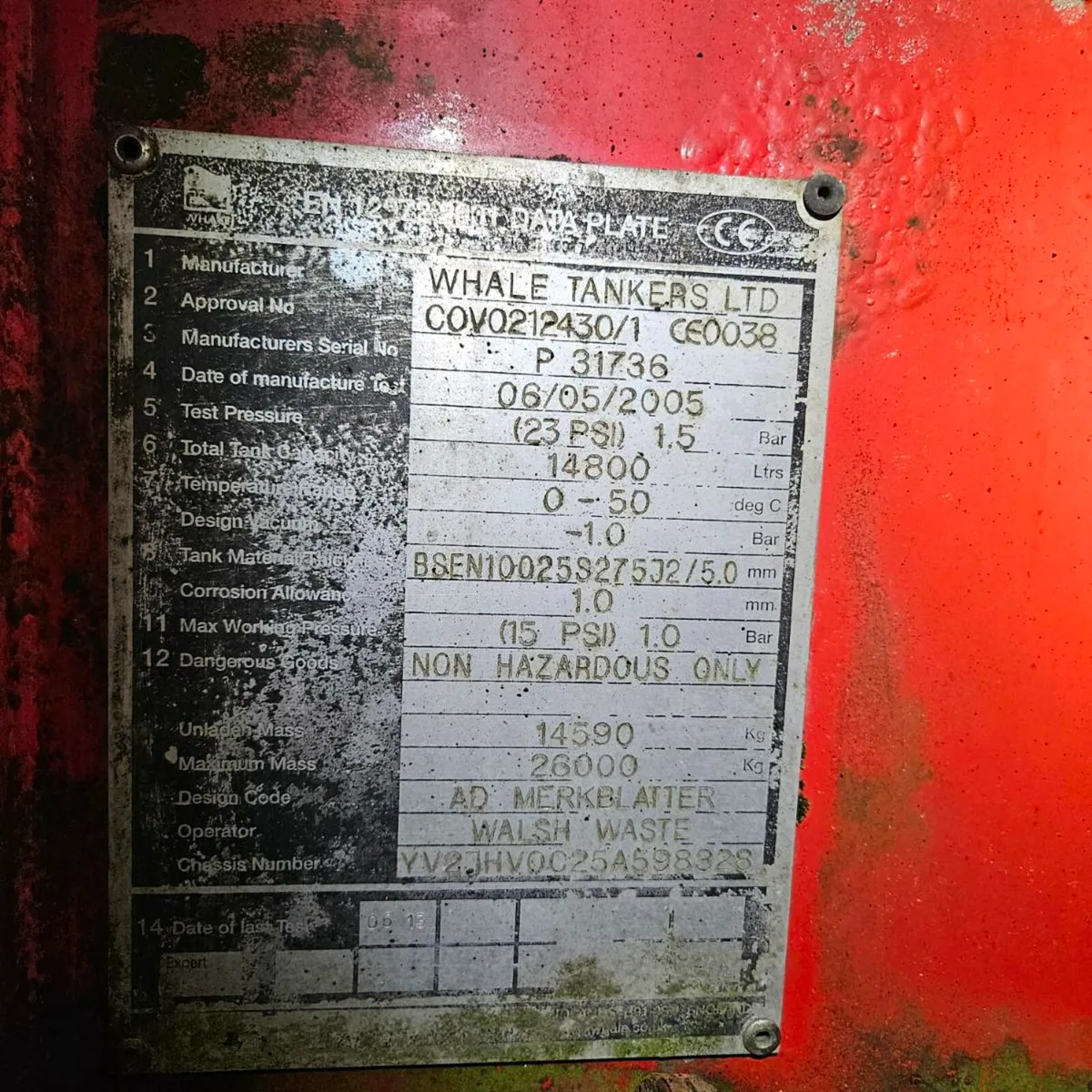 Volvo Whale Jet Vac Tanker - Image 4