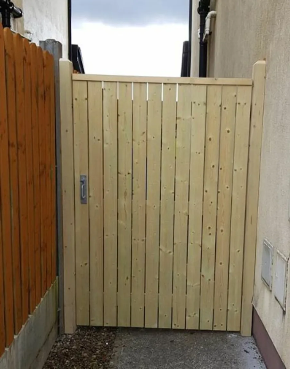 Side Gates- Timber- made to order - Image 3