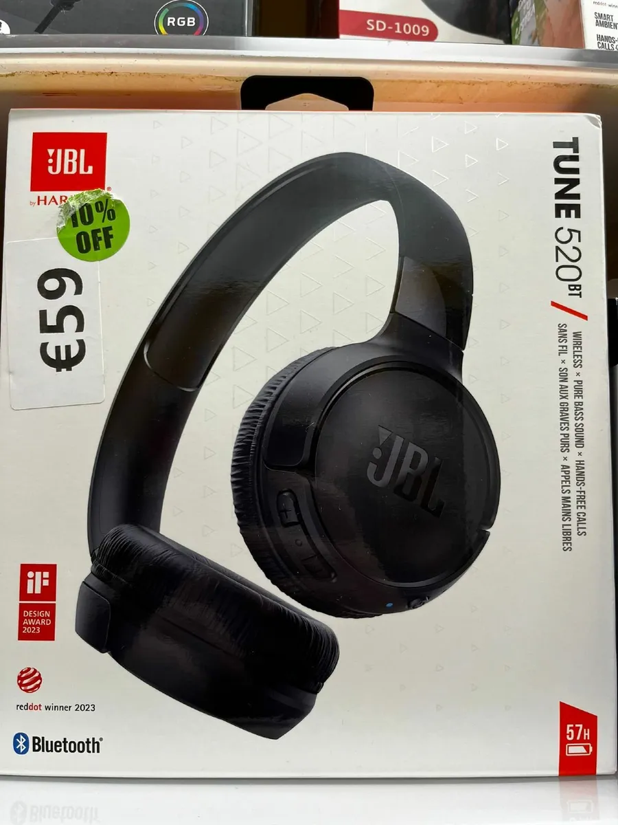 HEADPHONES JBL TUNE 520 BT - Image 1