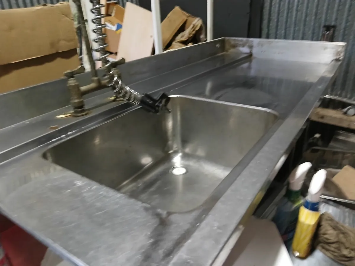 Staneless steel  sink unit delivered - Image 1
