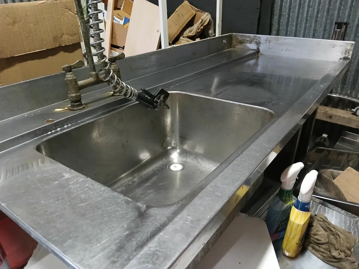 Staneless steel  sink unit delivered - Image 2