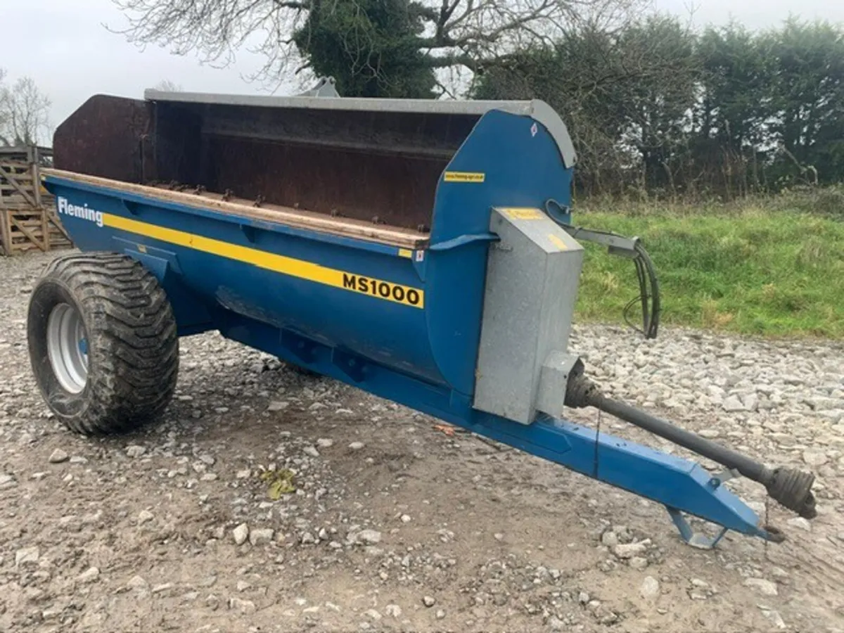 FLEMING MS1000 ROTASPREADER, 2016 - Image 1