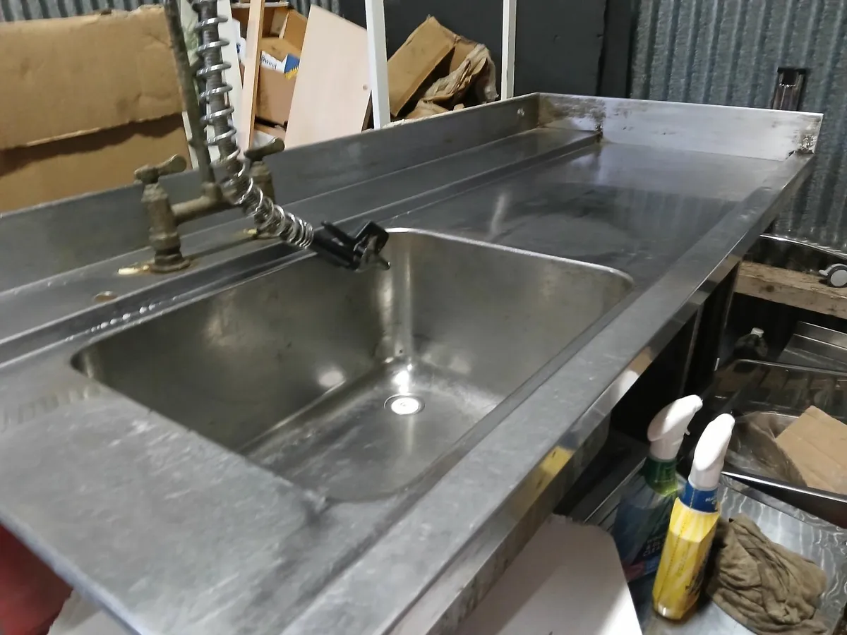 Staneless steel  sink unit delivered - Image 3
